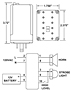 Battery Operated Alarms with Charger (BOAC) Schematic Diagram